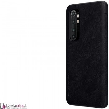 Odinis Nillkin qin serijos dėklas - juodas (MI NOTE 10 LITE)